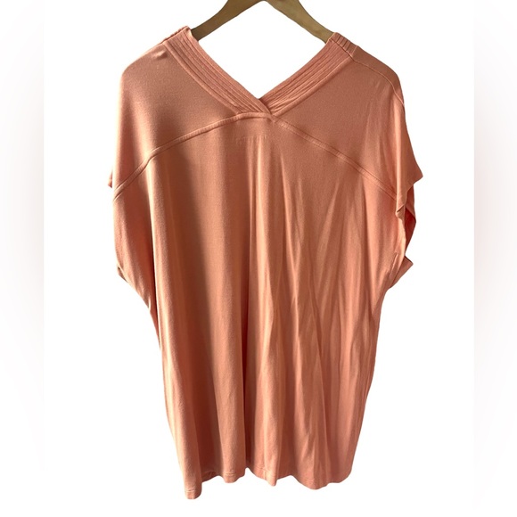 Soft Surroundings Womens Large Go Lively Twist Top in Canyon Sunset - Picture 4 of 11